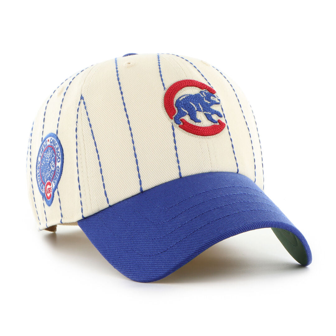 Chicago Cubs Rawlings '47 Brand Pinstripe Clean Up Hat - Rawlings