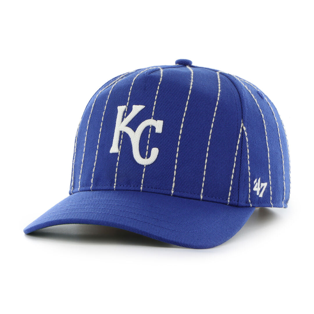 Kansas City Royals Rawlings '47 Brand Pinstripe Hitch Hat - Rawlings