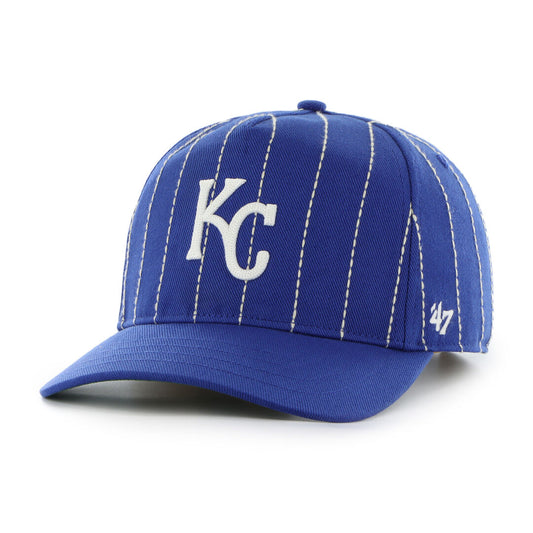 Kansas City Royals Rawlings '47 Brand Pinstripe Hitch Hat - Rawlings