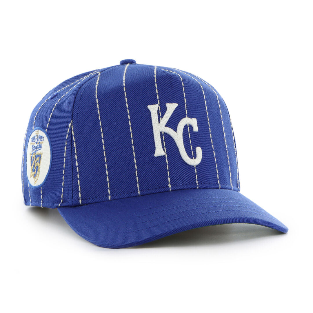 Kansas City Royals Rawlings '47 Brand Pinstripe Hitch Hat - Rawlings