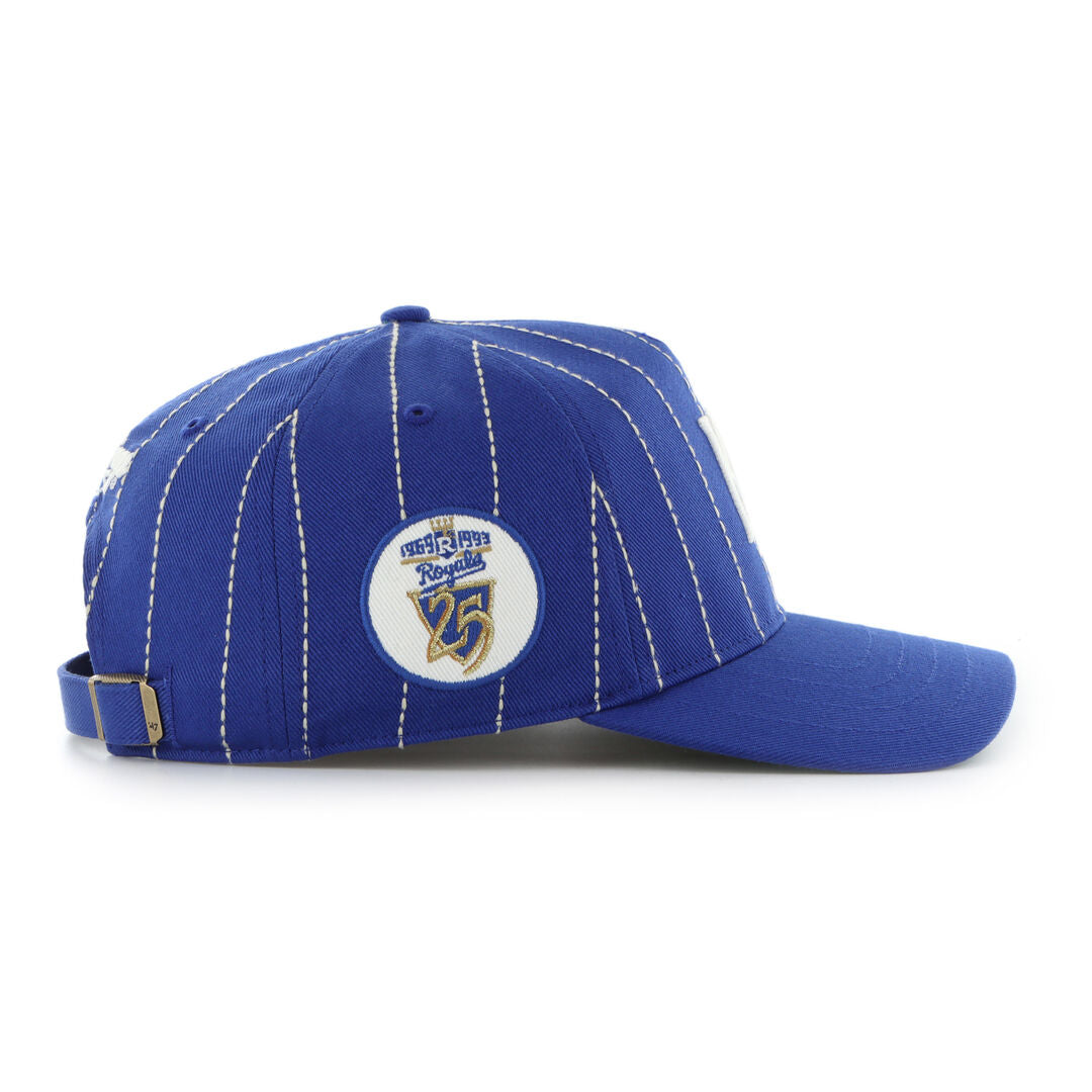 Kansas City Royals Rawlings '47 Brand Pinstripe Hitch Hat - Rawlings