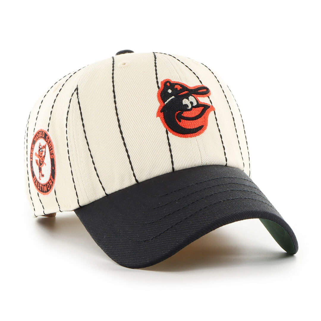 Baltimore Orioles Rawlings '47 Brand Pinstripe Clean Up Hat - Rawlings