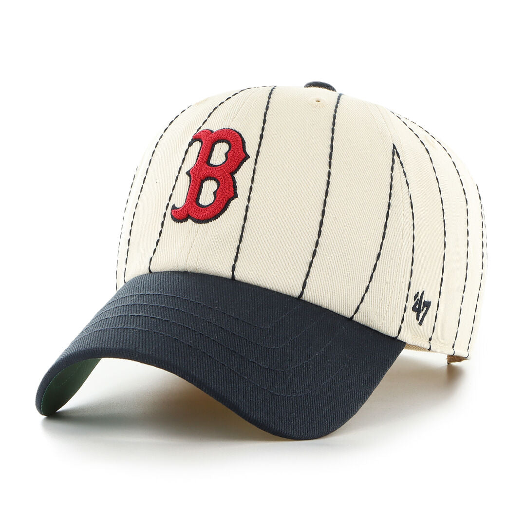 Boston Red Sox Rawlings '47 Brand Pinstripe Clean Up Hat - Rawlings