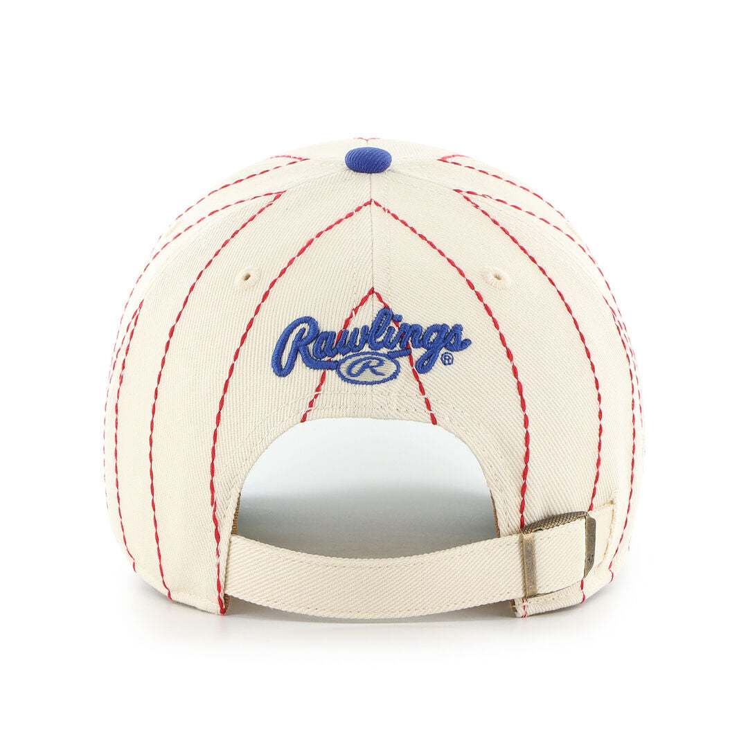 Texas Rangers Rawlings '47 Brand Pinstripe Clean Up Hat - Rawlings