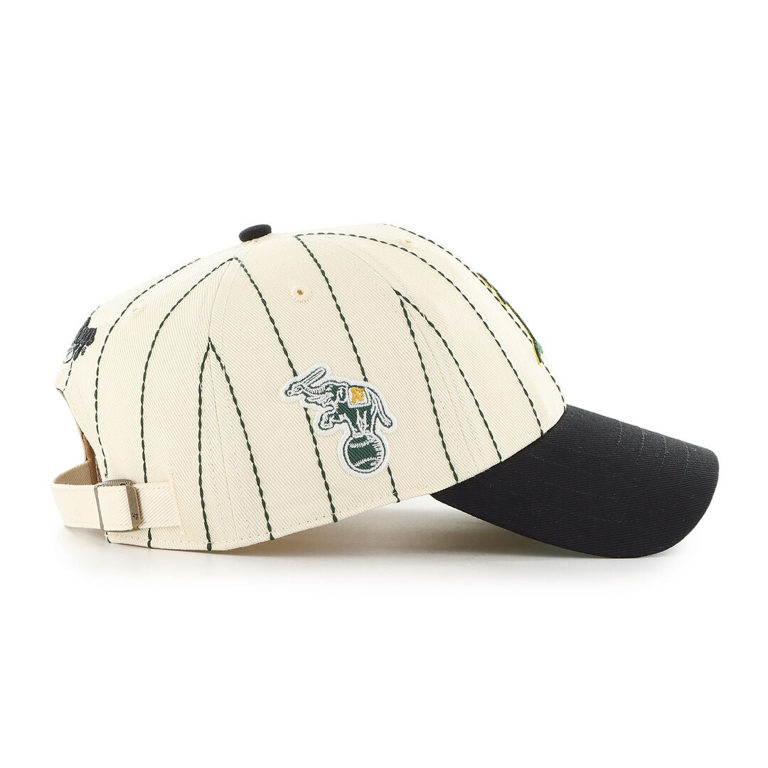 Athletics Baseball Rawlings '47 Brand Pinstripe Clean Up Hat - Rawlings