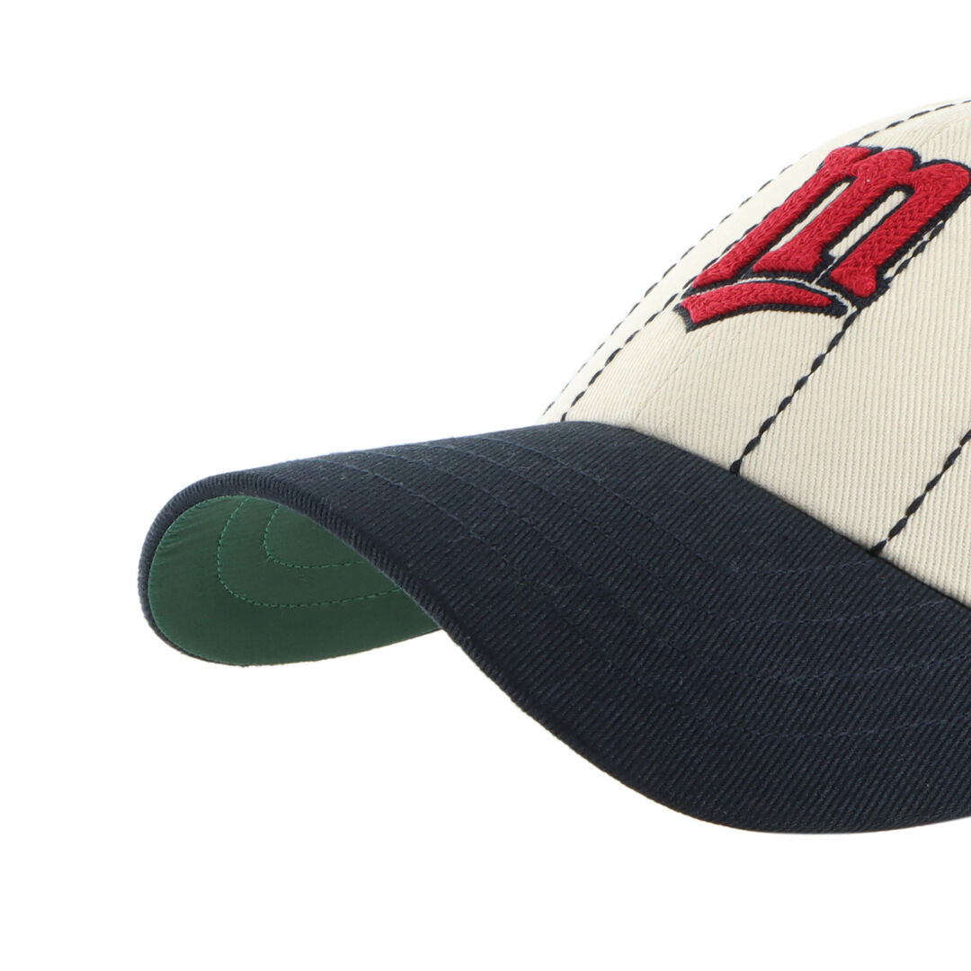 Minnesota Twins Rawlings '47 Brand Pinstripe Clean Up Hat - Rawlings