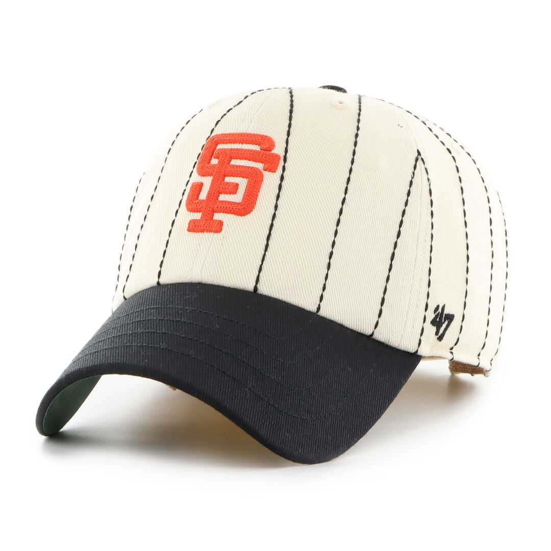 San Francisco Giants Rawlings '47 Brand Pinstripe Clean Up Hat - Rawlings
