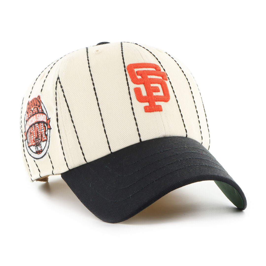 San Francisco Giants Rawlings '47 Brand Pinstripe Clean Up Hat - Rawlings