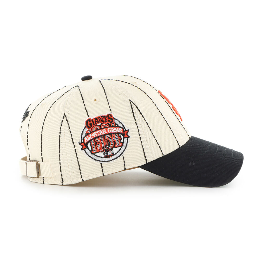 San Francisco Giants Rawlings '47 Brand Pinstripe Clean Up Hat - Rawlings