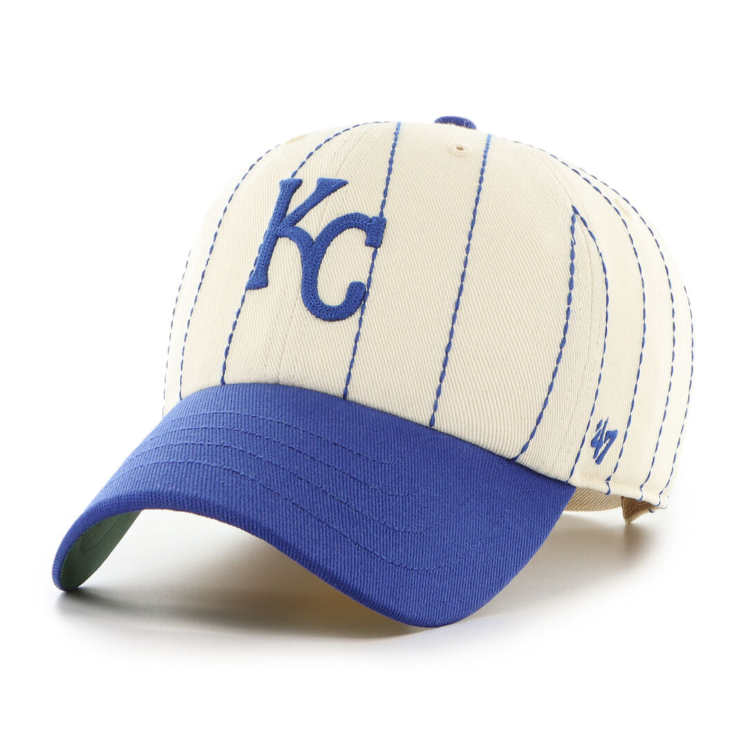 Kansas City Royals Rawlings '47 Brand Pinstripe Clean Up Hat - Rawlings