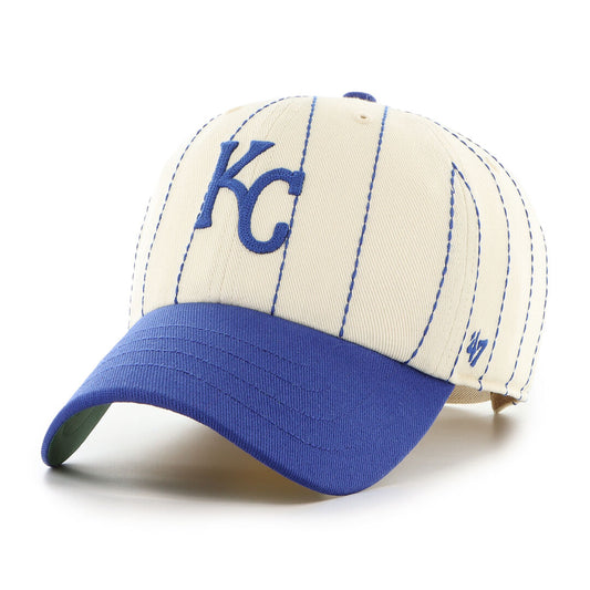 Kansas City Royals Rawlings '47 Brand Pinstripe Clean Up Hat - Rawlings