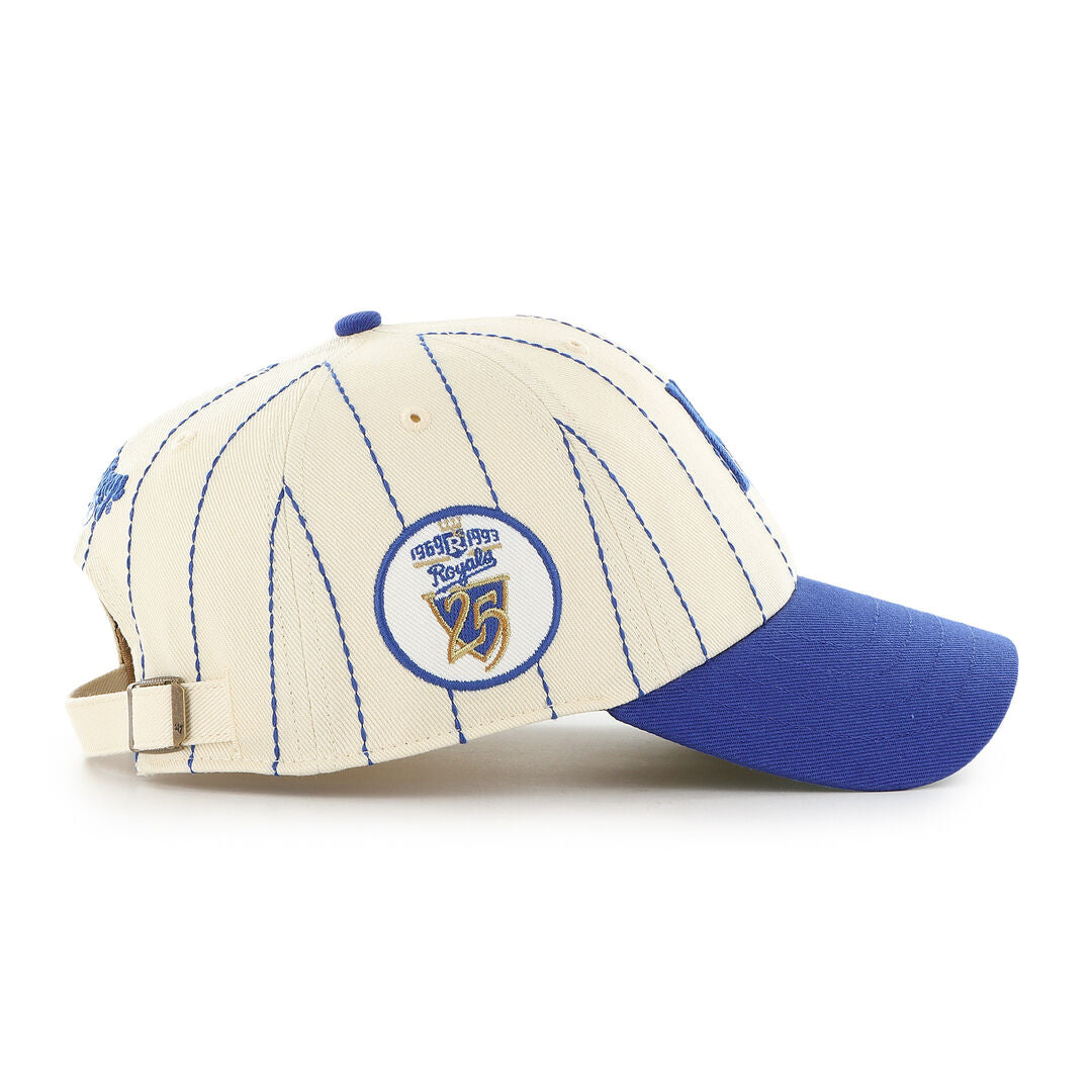 Kansas City Royals Rawlings '47 Brand Pinstripe Clean Up Hat - Rawlings