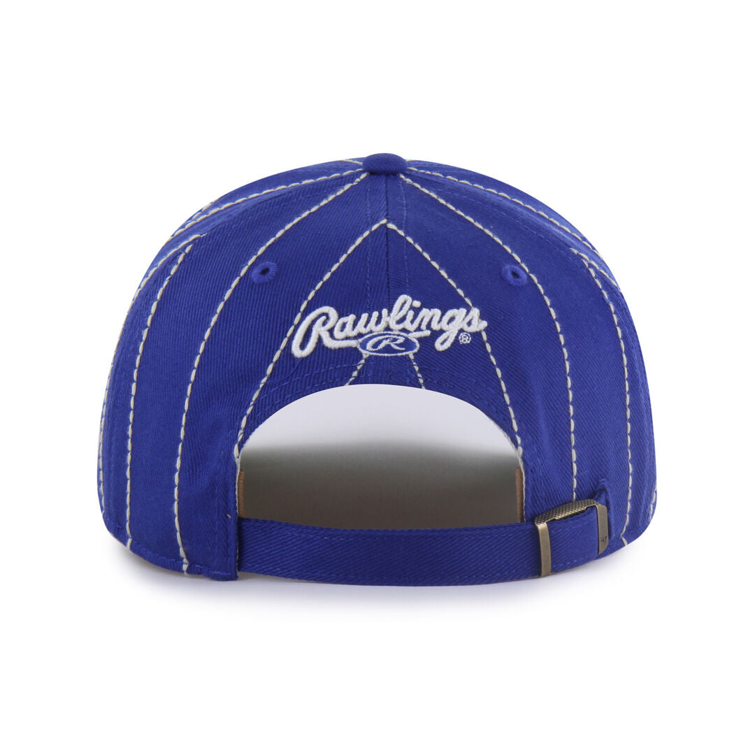 Milwaukee Brewers Rawlings '47 Brand Pinstripe Hitch Hat - Rawlings