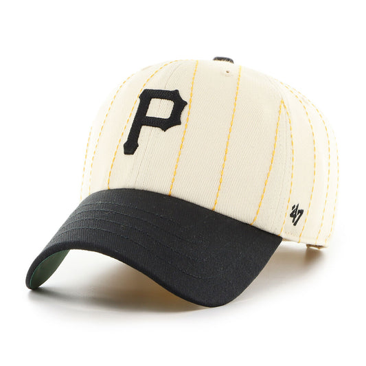 Pittsburgh Pirates Rawlings '47 Brand Pinstripe Clean Up Hat - Rawlings