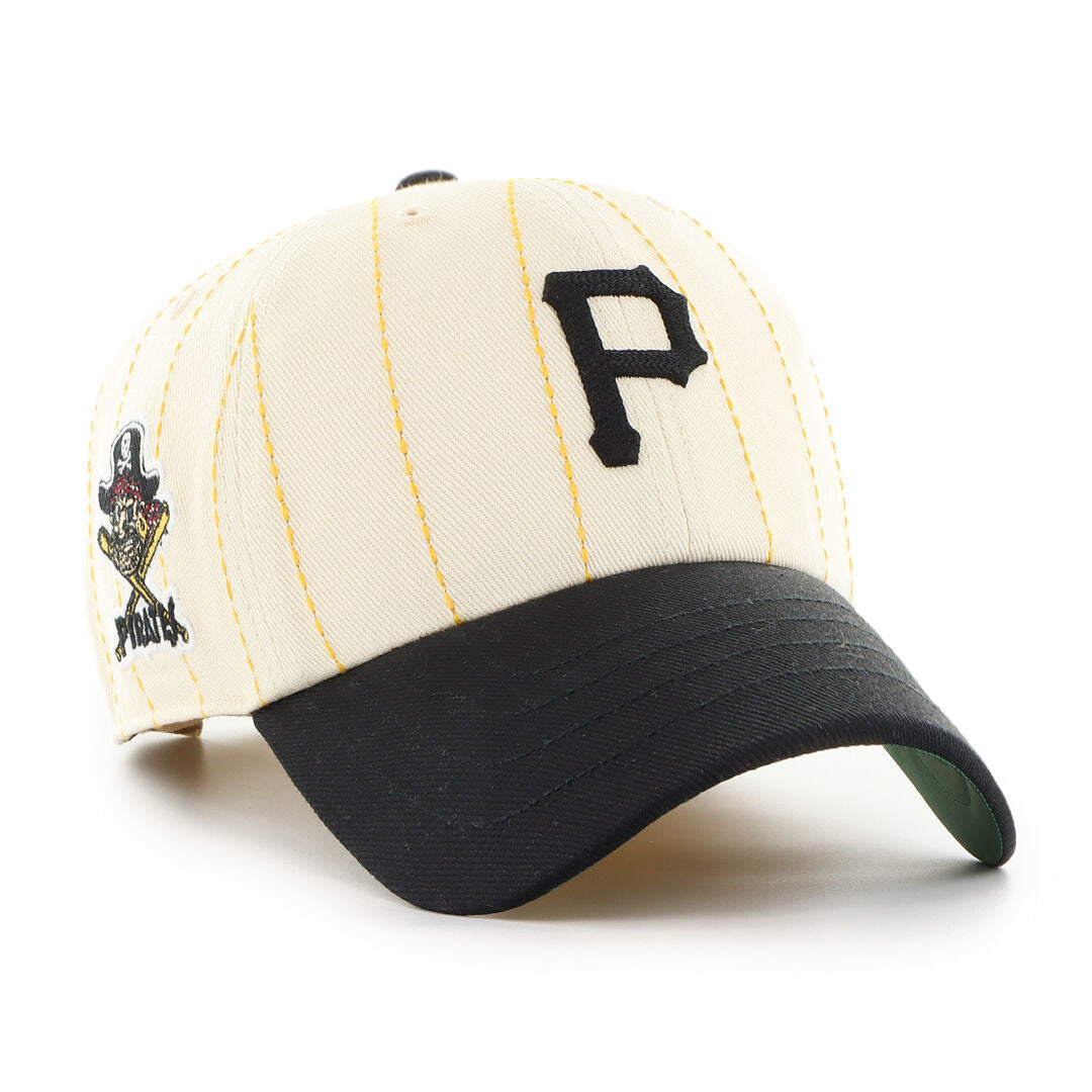 Pittsburgh Pirates Rawlings '47 Brand Pinstripe Clean Up Hat - Rawlings