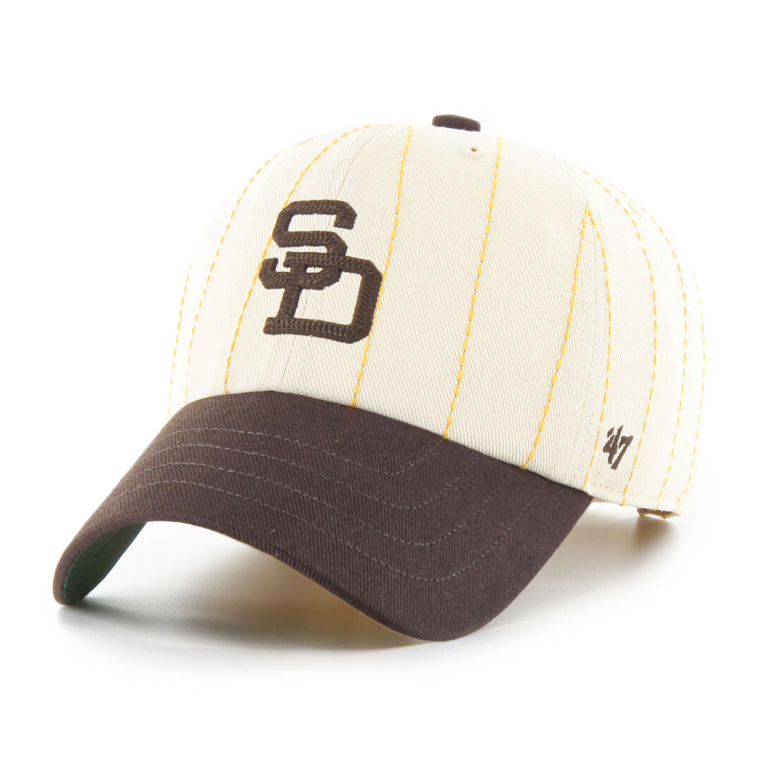 San Diego Padres Rawlings '47 Brand Pinstripe Clean Up Hat - Rawlings