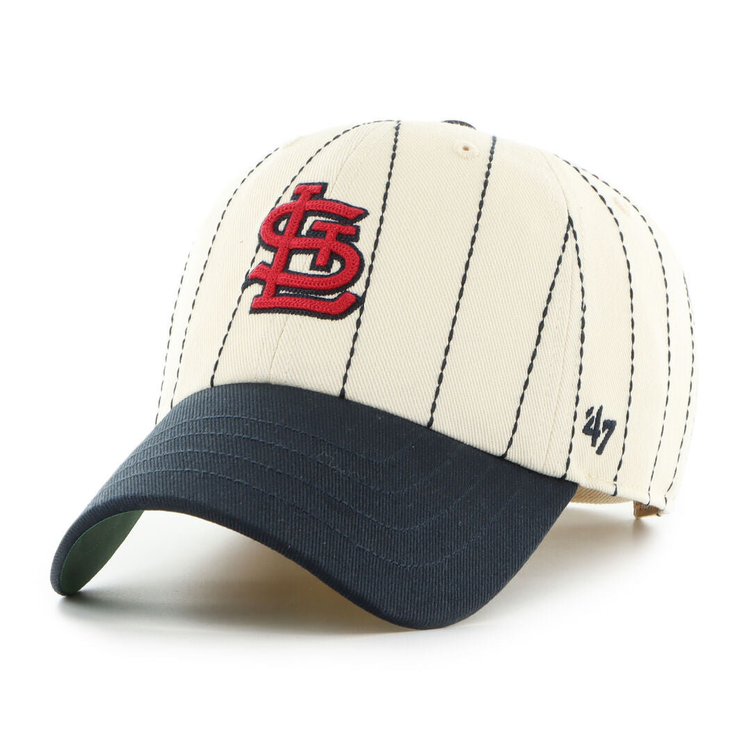 St. Louis Cardinals Rawlings '47 Brand Pinstripe Clean Up Hat - Rawlings