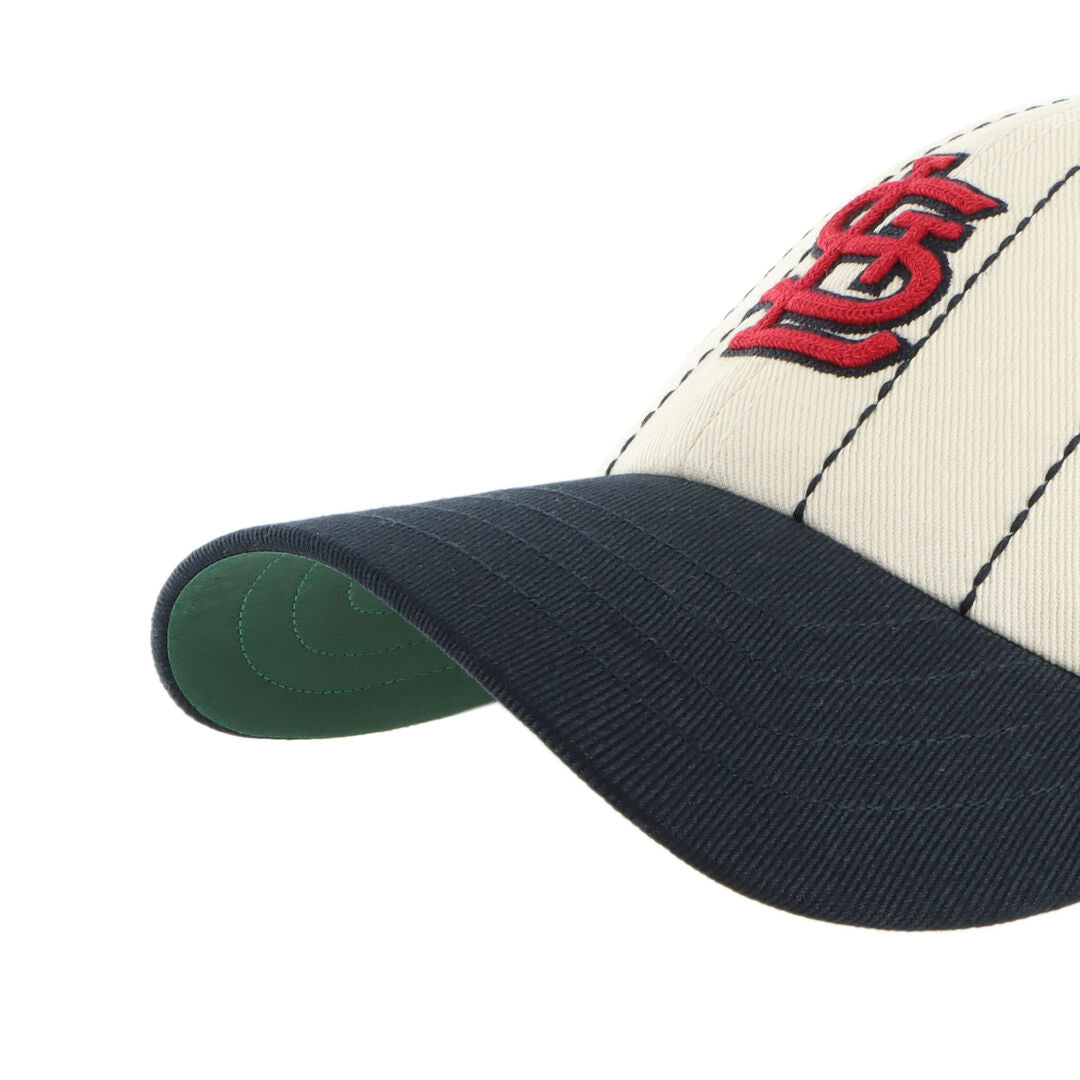 St. Louis Cardinals Rawlings '47 Brand Pinstripe Clean Up Hat - Rawlings