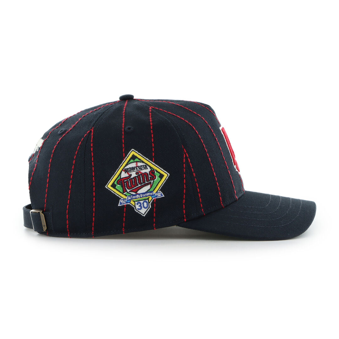 Minnesota Twins Rawlings '47 Brand Pinstripe Hitch Hat - Rawlings
