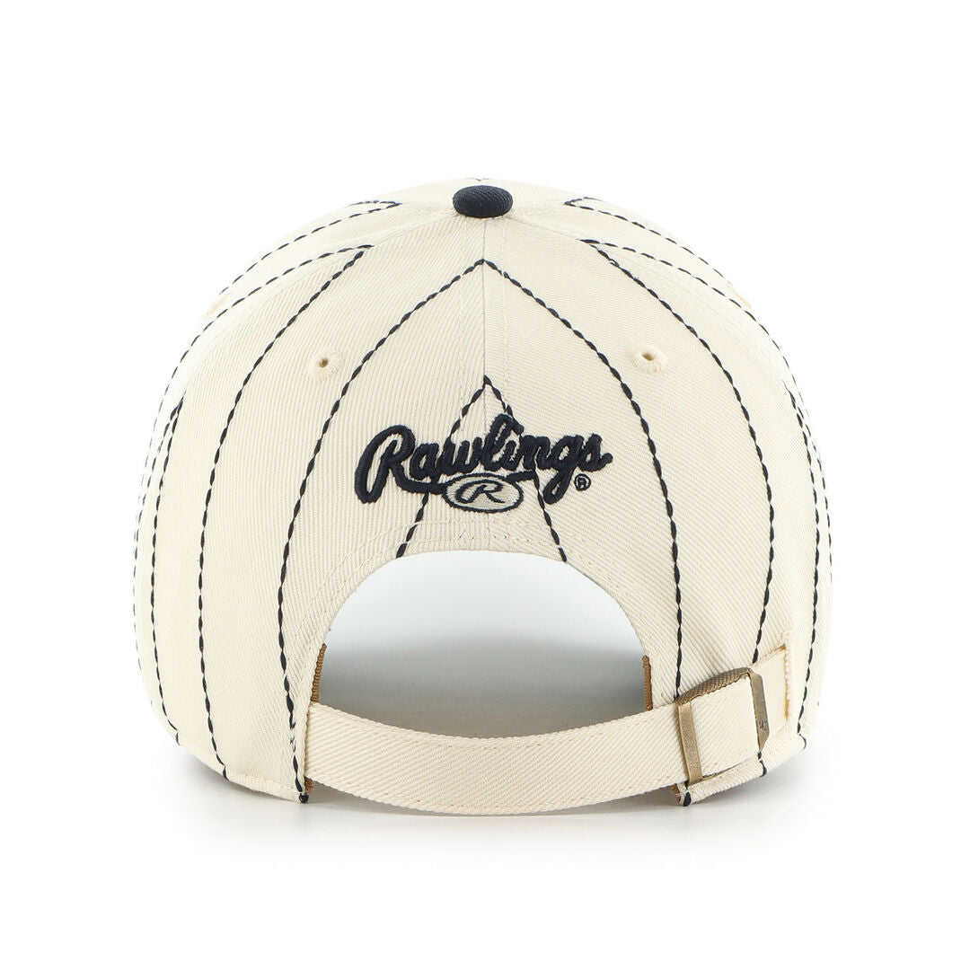 Cleveland Guardians Rawlings '47 Brand Pinstripe Clean Up Hat - Rawlings