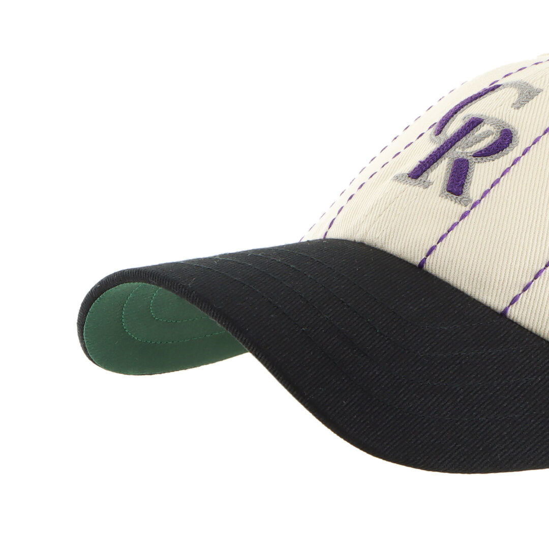 Colorado Rockies Rawlings '47 Brand Pinstripe Clean Up Hat - Rawlings