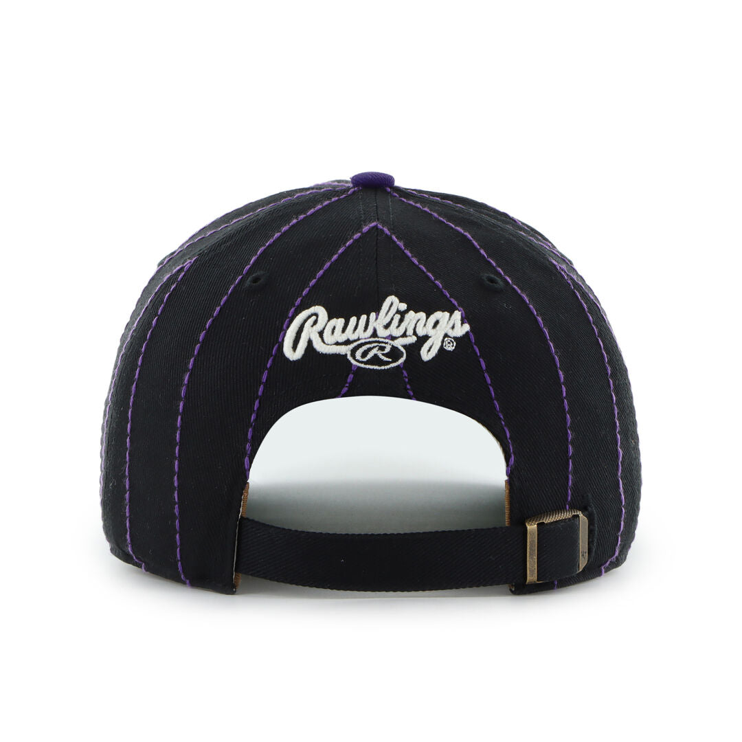 Colorado Rockies Rawlings '47 Brand Pinstripe Hitch Hat - Rawlings