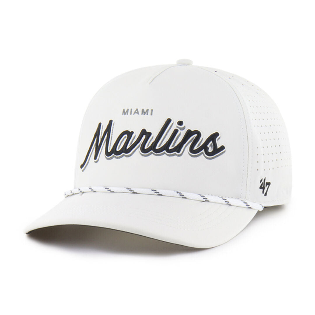 Miami Marlins Rawlings '47 Brand Hitch Hat - Rawlings