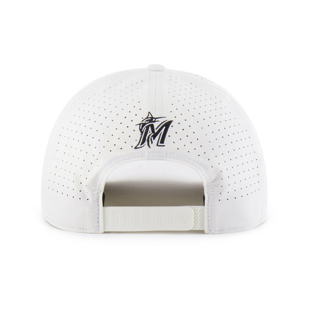 Miami Marlins Rawlings '47 Brand Hitch Hat - Rawlings