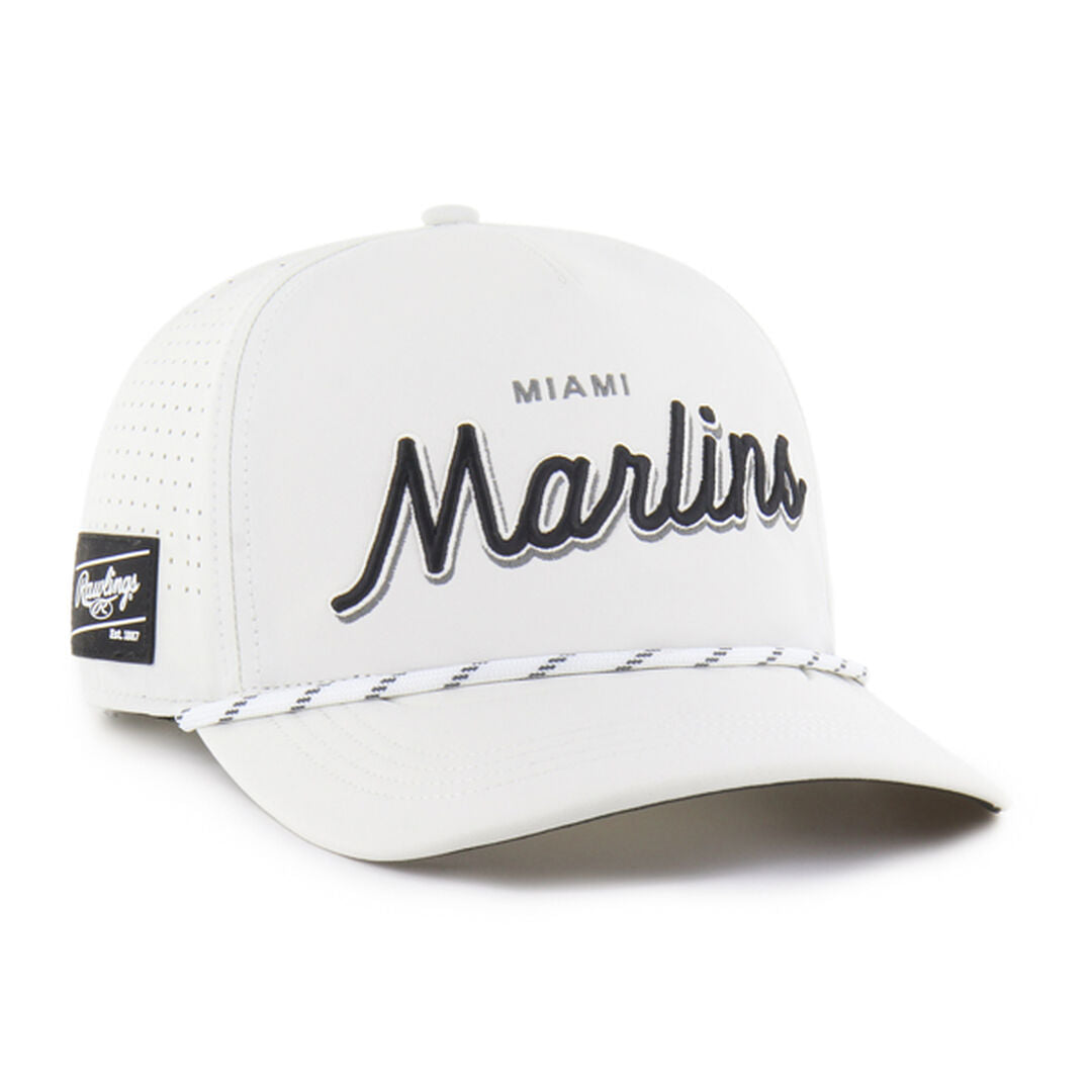Miami Marlins Rawlings '47 Brand Hitch Hat - Rawlings