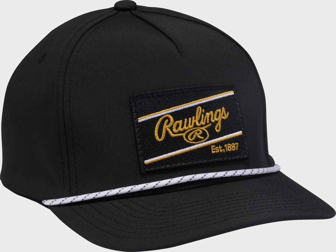 Rawlings Black ColorSync Rope Hat - Rawlings