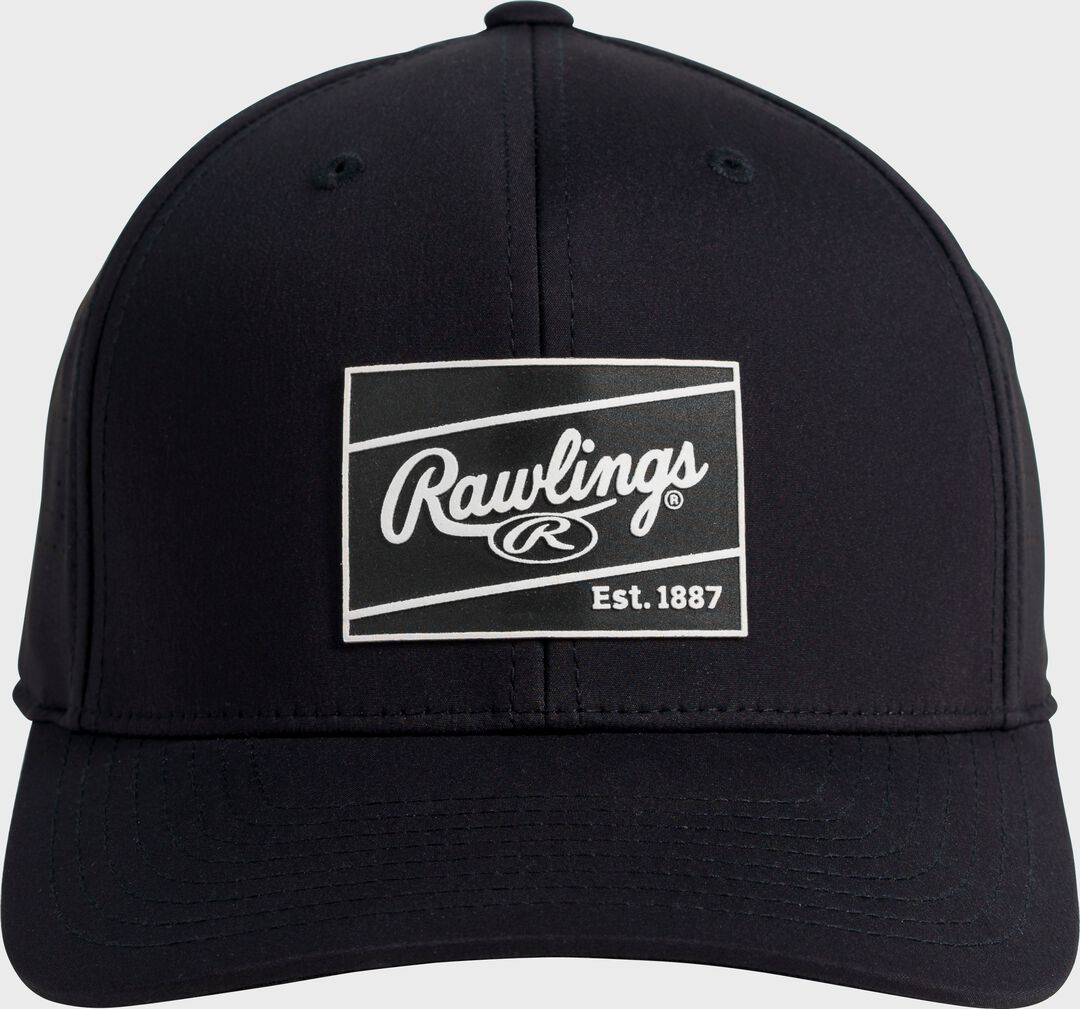 Rawlings Performance Snapback Hat Black - Rawlings