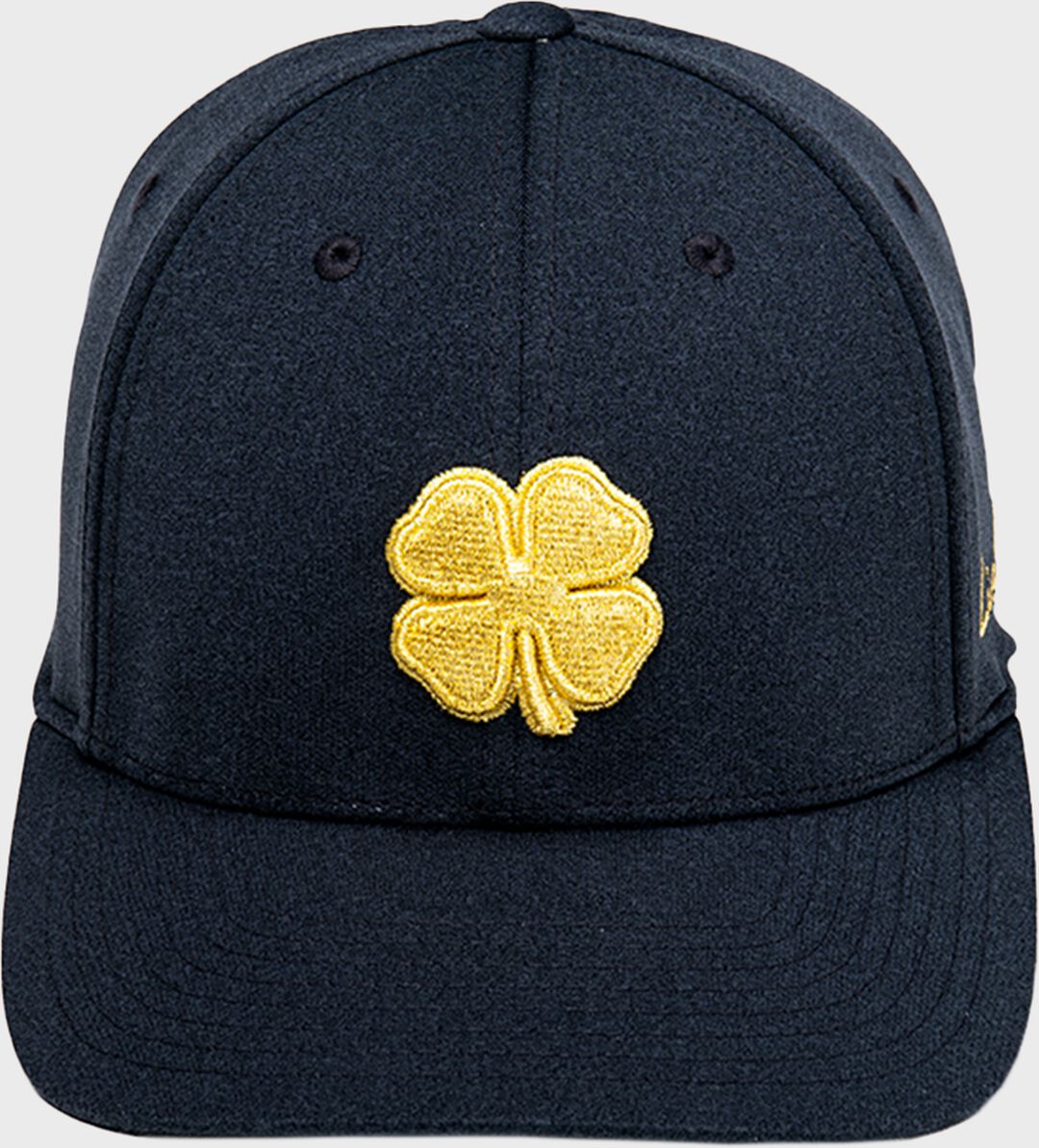 Rawlings Black Clover Gold Glove Fitted Hat - Rawlings