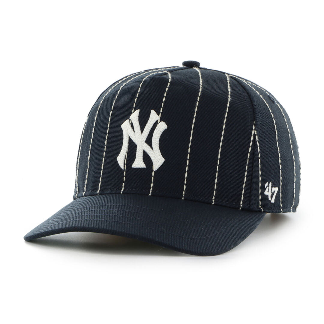 New York Yankees Rawlings '47 Brand Pinstripe Hitch Hat - Rawlings