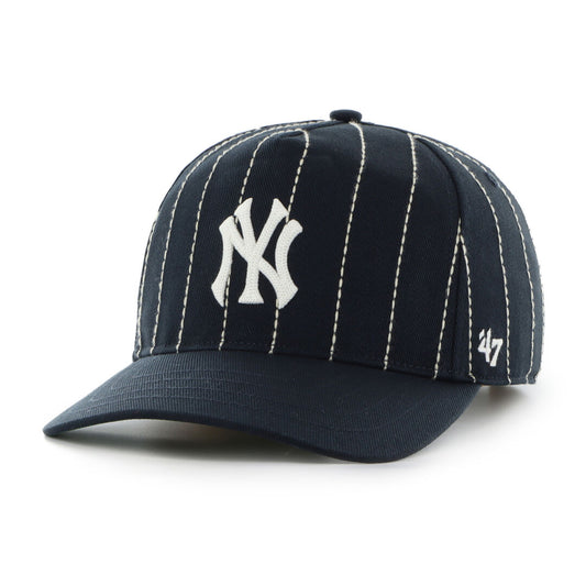 New York Yankees Rawlings '47 Brand Pinstripe Hitch Hat - Rawlings