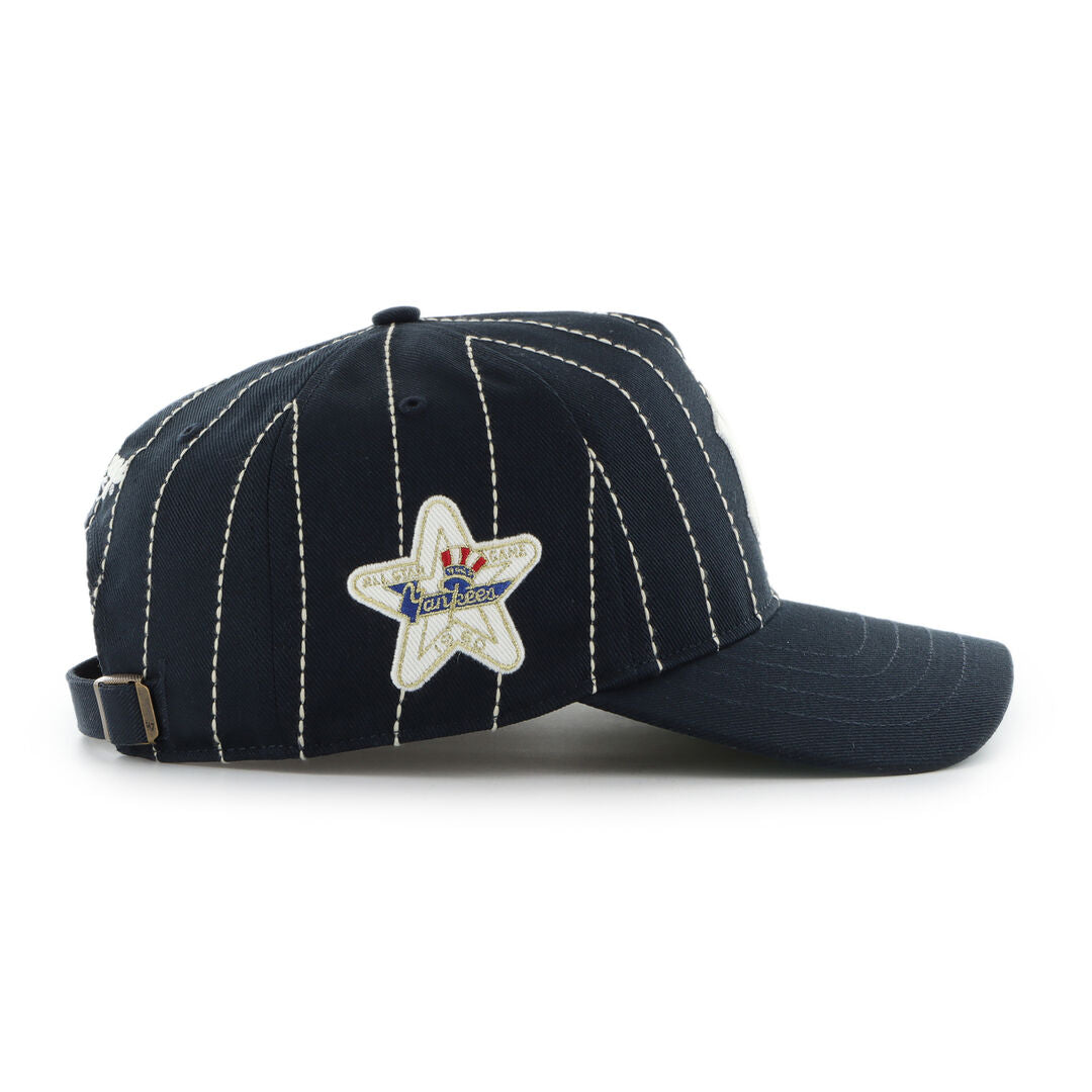 New York Yankees Rawlings '47 Brand Pinstripe Hitch Hat - Rawlings