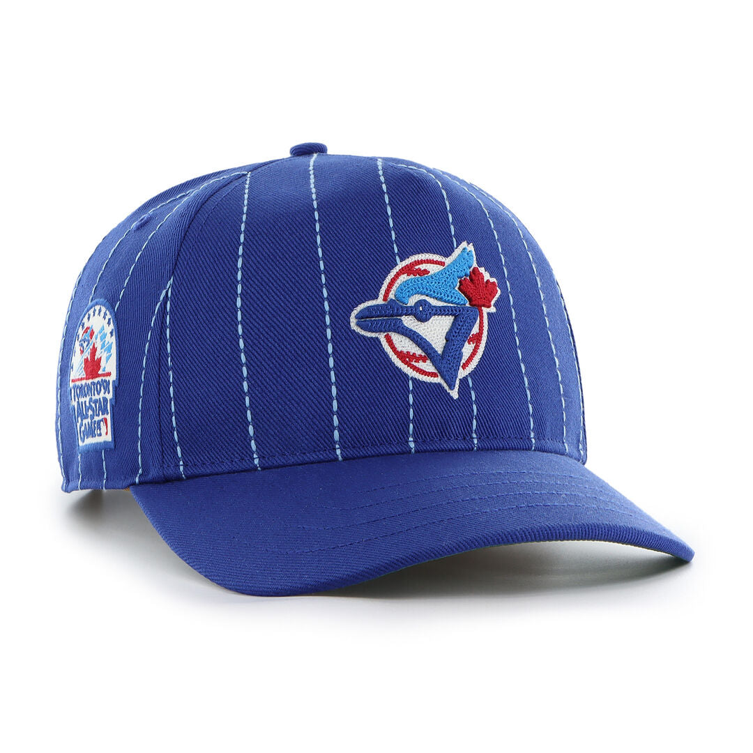 Toronto Blue Jays Rawlings '47 Brand Pinstripe Hitch Hat - Rawlings