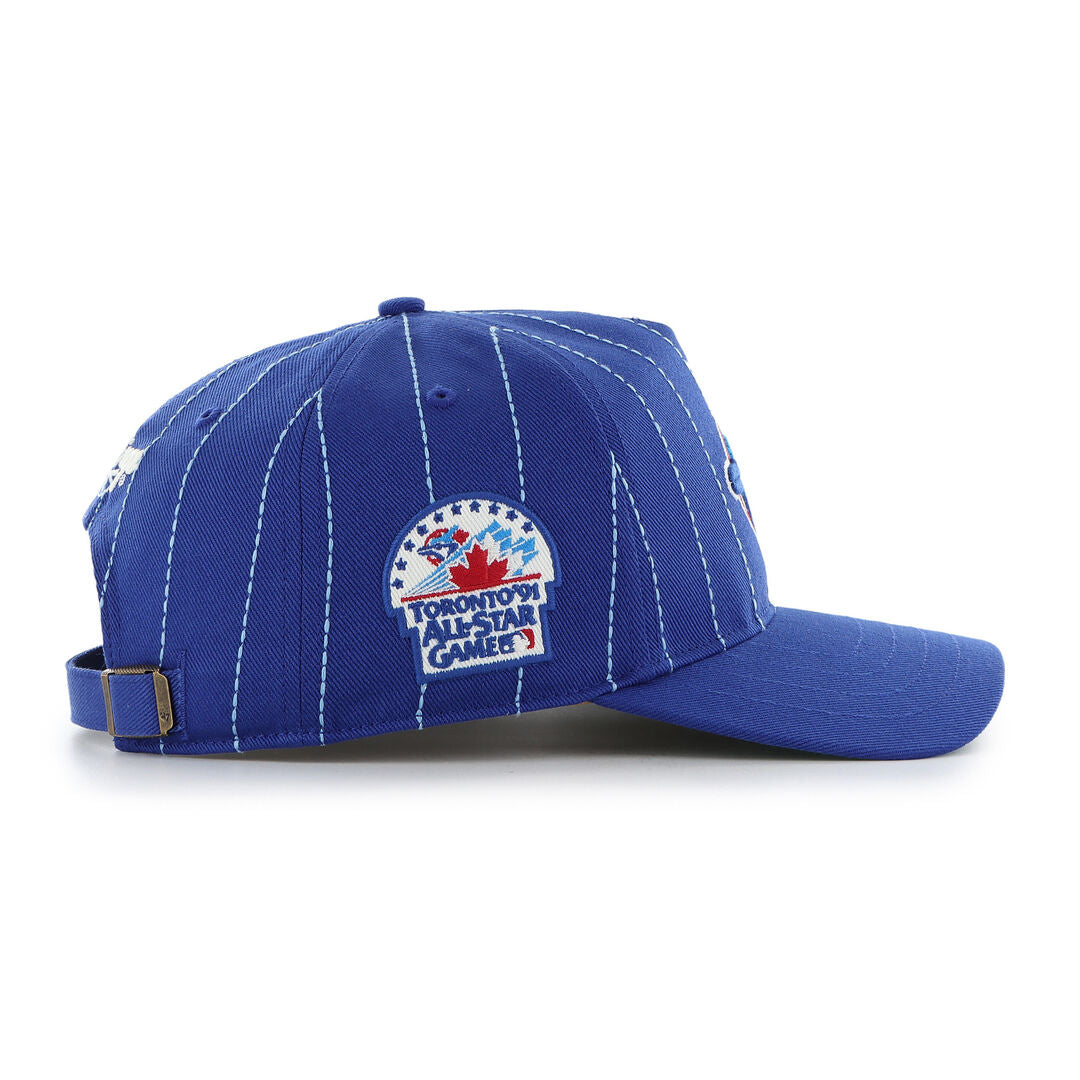 Toronto Blue Jays Rawlings '47 Brand Pinstripe Hitch Hat - Rawlings