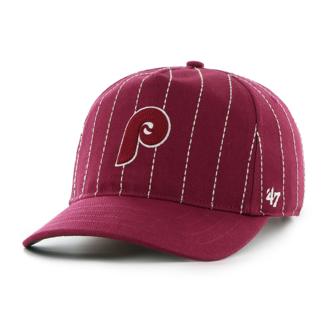 Philadelphia Phillies Rawlings '47 Brand Pinstripe Hitch Hat - Rawlings