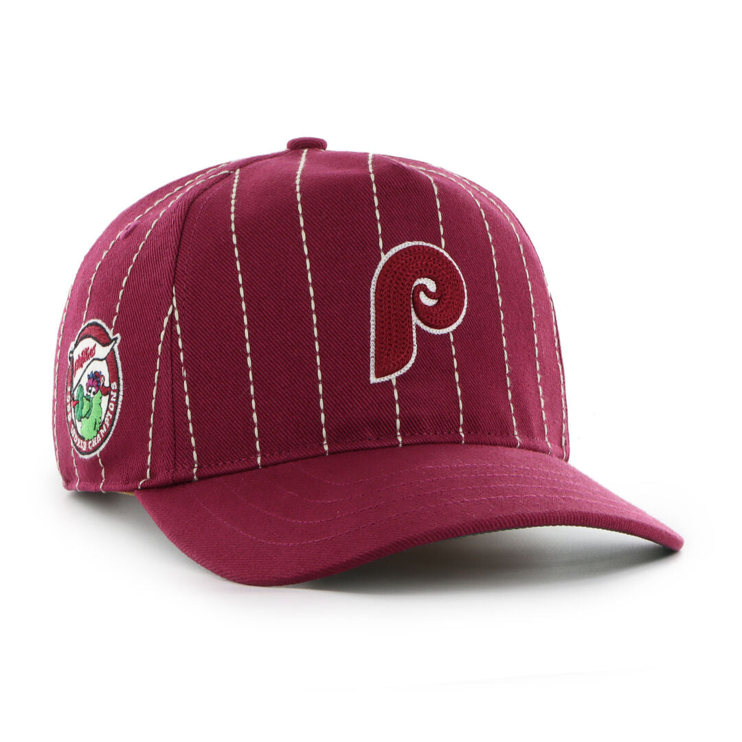 Philadelphia Phillies Rawlings '47 Brand Pinstripe Hitch Hat - Rawlings