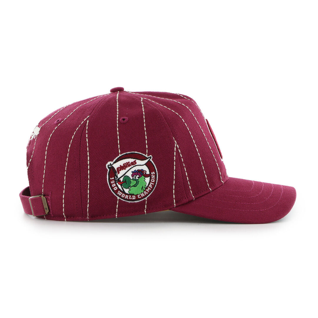 Philadelphia Phillies Rawlings '47 Brand Pinstripe Hitch Hat - Rawlings