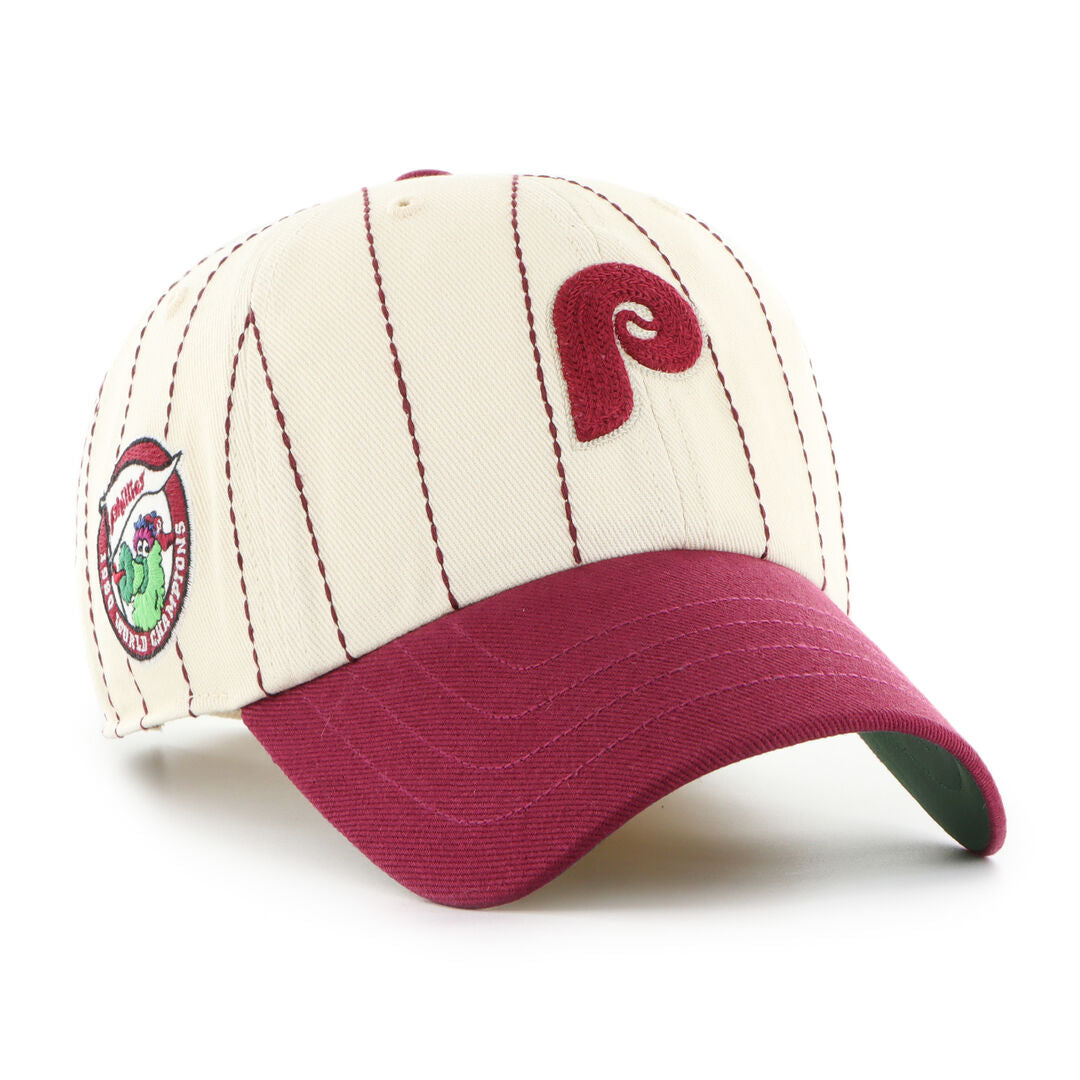 Philadelphia Phillies Rawlings '47 Brand Pinstripe Clean Up Hat - Rawlings