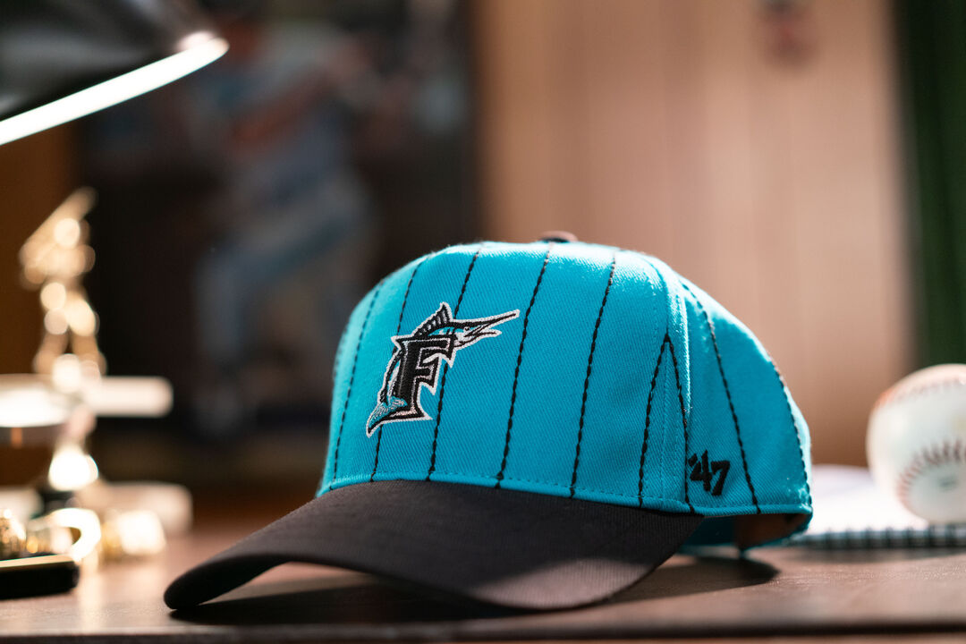Cincinnati Reds Rawlings '47 Brand Pinstripe Hitch Hat - Rawlings