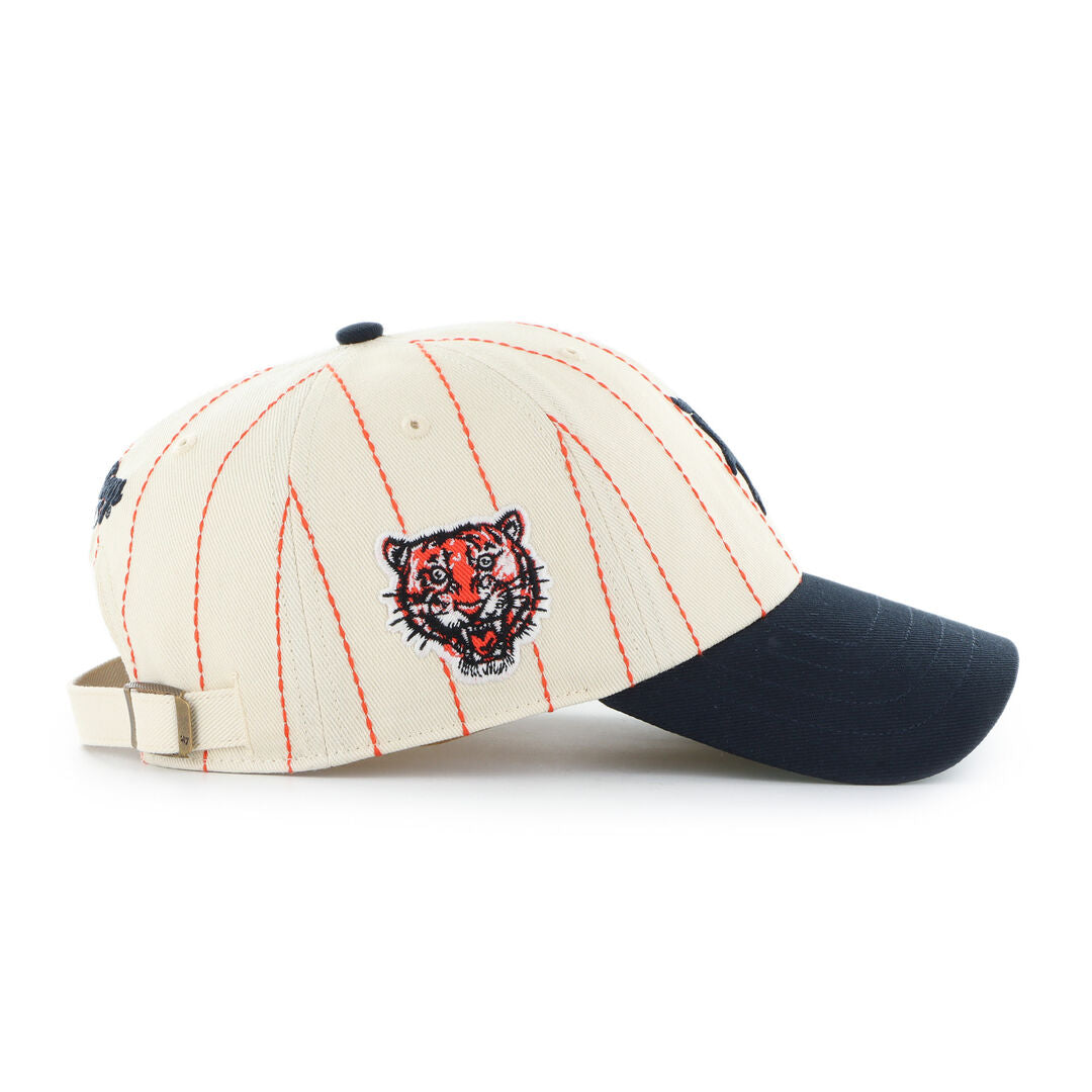 Detroit Tigers Rawlings '47 Brand Pinstripe Clean Up Hat - Rawlings