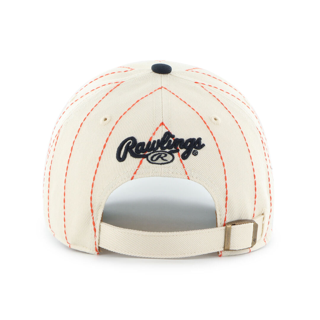 Detroit Tigers Rawlings '47 Brand Pinstripe Clean Up Hat - Rawlings