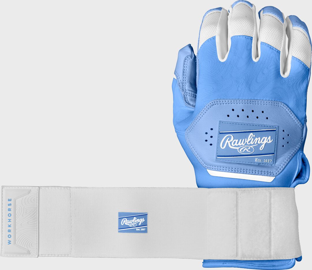 Rawlings Workhorse Compression Strap Batting Gloves Adult & Youth Sizes - Rawlings