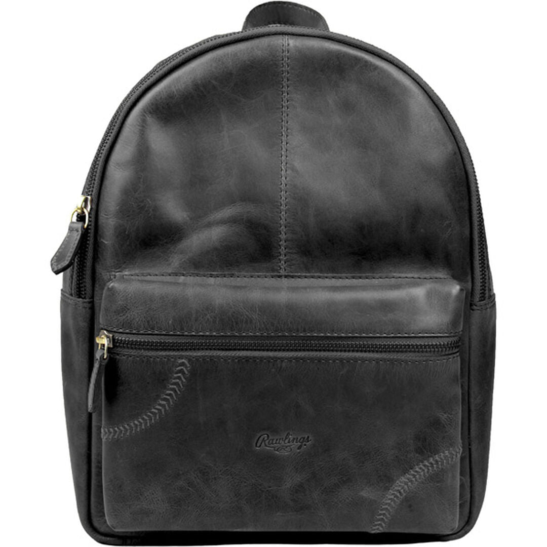 Women's Baseball Stitch Mini Backpack | Black - Rawlings