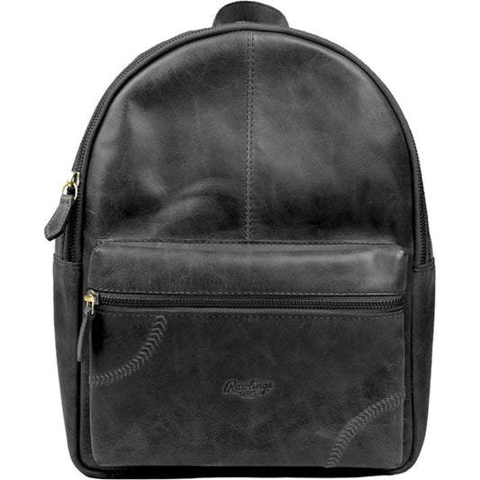 Women's Baseball Stitch Mini Backpack | Black - Rawlings