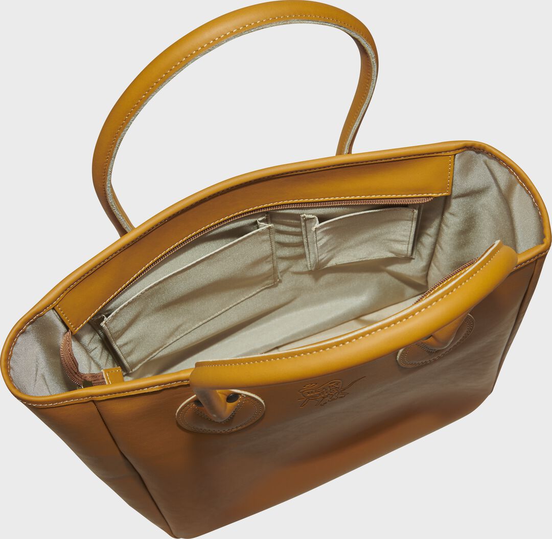 Heart of the Hide Tan Large Tote Bag - Rawlings