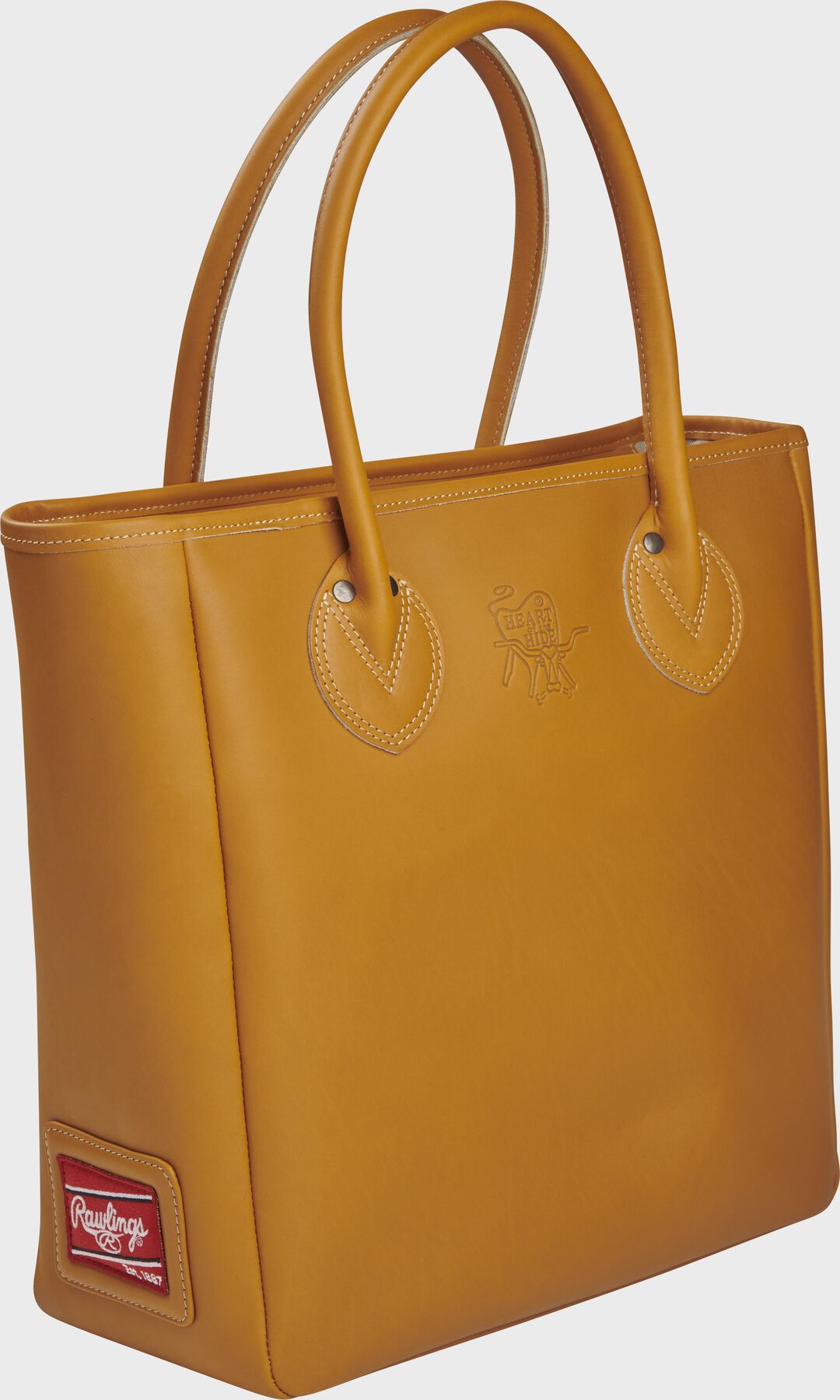 Heart of the Hide Tan Large Tote Bag - Rawlings