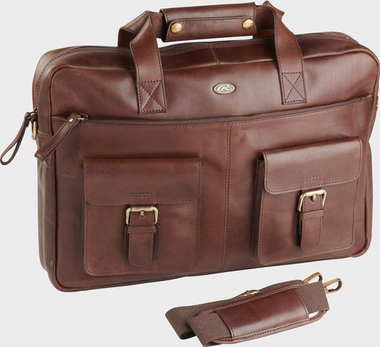 Ace Leather Messenger Bag - Rawlings